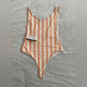 Thong cheeky one piece dippin daisy swimsuit
